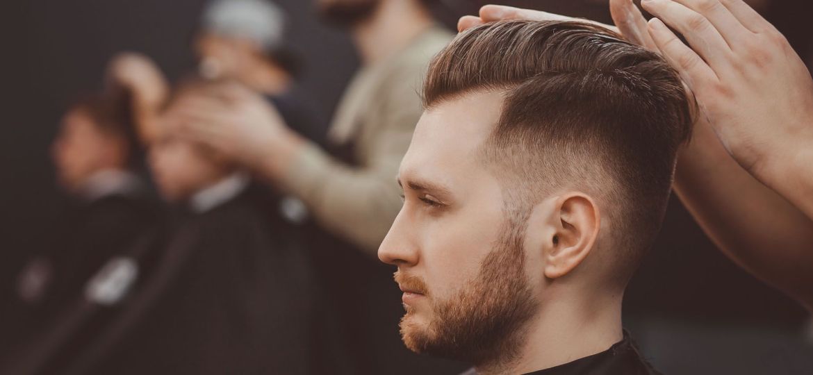 Formal store mens haircut