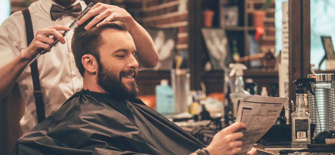 regular hair salon visits for men