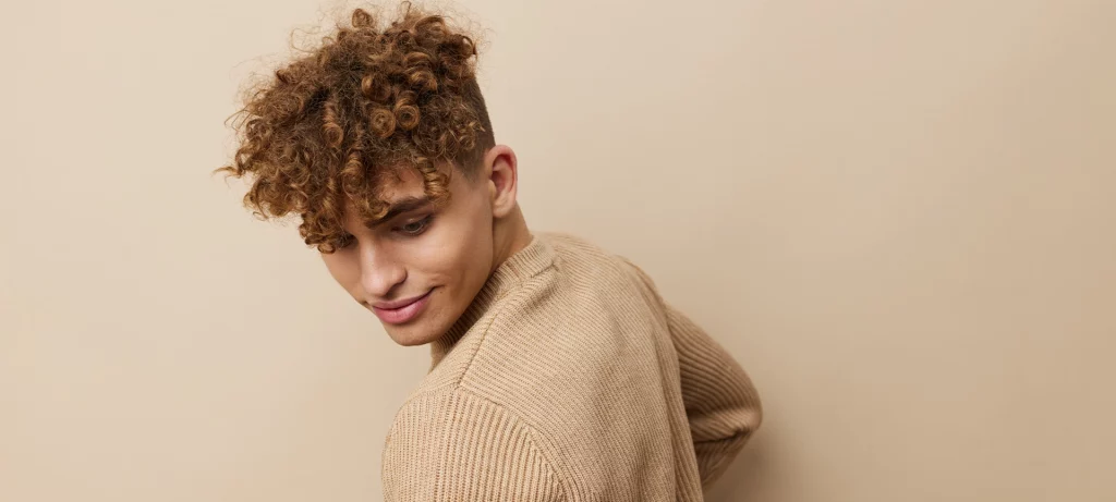 curly hair care for men